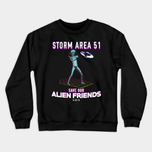 Save Our Alien Friends Crewneck Sweatshirt